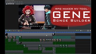 Create Visual Novels Lightning Fast! GENE Scene Builder Tutorial for RPG Maker MV