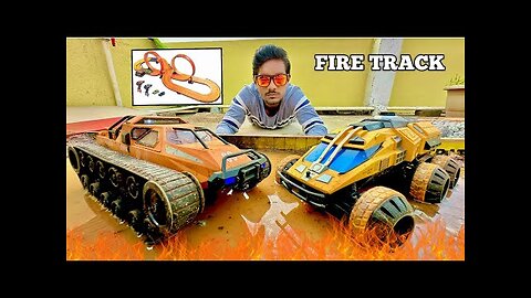 RC 8 Wheels Amphibious Car New Track Testing - Chatpat toy TV