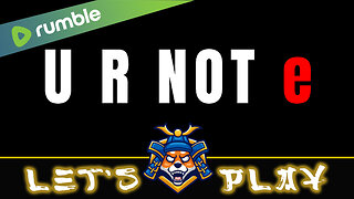 U R NOT e | Playing classic PlayStation games