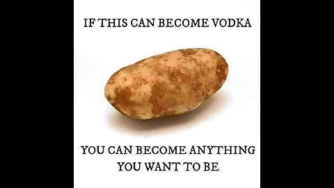 Inspirational Potato #memes #silly #funny #potato #vodka #achievement