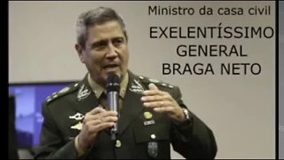 General Braga Neto, fala a real sobre os traidores do Brasil que pagarão caro quando chegar a hora.
