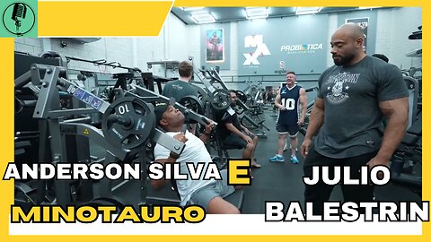 ANDERSON SILVA + MINOTAURO + JULIO BALESTRIN