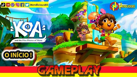🎮 GAMEPLAY! Jogamos KOA AND THE FIVE PIRATES OF MARA, um agradável jogo no Nintendo Switch! Confira!