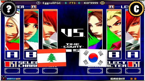 The King of Fighters 2003 (EggrollFGC Vs. K0F9999) [Lebanon Vs. South Korea]