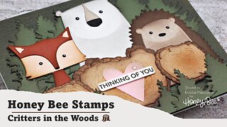Honey Bee Stamps | Critters in the Woods