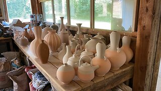 Glazing for wood firing #8