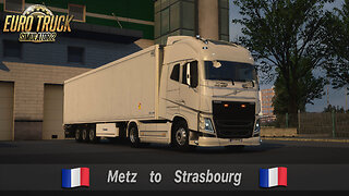 ETS2 | Volvo FH16 540 | Metz FR to Strasbourg FR | Caviar 14t