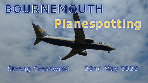 BOURNEMOUTH AIRPORT | Planespotting | Strong Crosswind