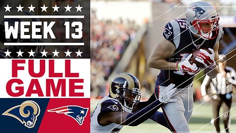 Patriots vs Rams FULL GAME - NFL Week 13 2016