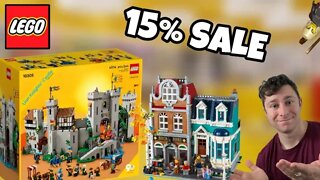 Huge LEGO Sale (Up To 15% Discounted)