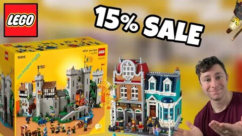 Huge LEGO Sale (Up To 15% Discounted)