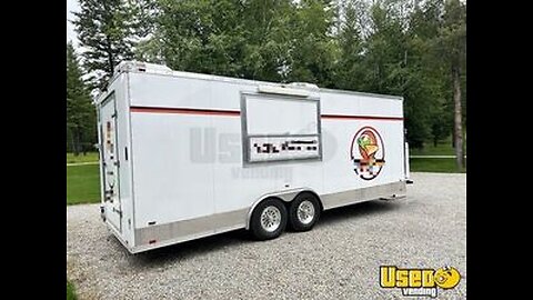 2018 - 8.5' x 24' Street Food Concession Trailer | Mobile Food Unit for Sale in Montana!