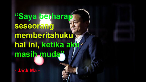 Jack Ma's Best Advice For Young People - Motivation and Inspiration