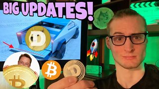 Dogecoin Devs New Updates! ⚠️ Cybertruck UPGRADE ⚠️ 1,000,000 Bitcoin 📈