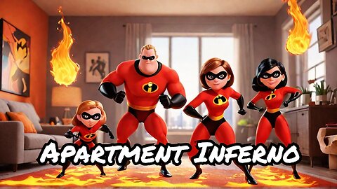 The Incredibles PS2 100% Playthrough Part 4 (Apartment Inferno)