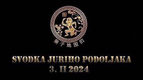 Ukrajina, denní svodka Juriho Podoljaka k 3. II 2024