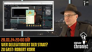 Aufzeichnung vom 28.01.24 Wer delegitimiert den Staat? Zu Gast: Robert Korr