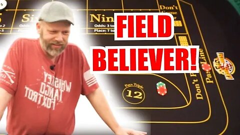 🔥TRUST THE FIELD?!🔥 30 Roll Craps Challenge - WIN BIG or BUST #288