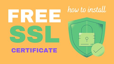 How to Install Free SSL Certificate on Any WordPress Website - Any Hosting Using Let's Encrypt