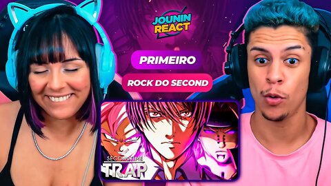 SECOND TIME | Justiça (Kira, Goku Black, Pain e Eren) | RockHits | [React Rap Nerd] 🔥