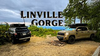 Dropping into the Gorge | Ultimate Fly Fishing & Rooftop Tent Truck Camping Adventure | Linville NC