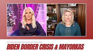 Rep. Cammack Joins Tomi Lahren To Discuss Recent Trip To El Paso, Texas & Biden Border Crisis