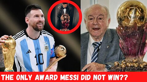 MESSI Will WIN IT? THE SUPER BALLON D'OR! What is this Trophy?