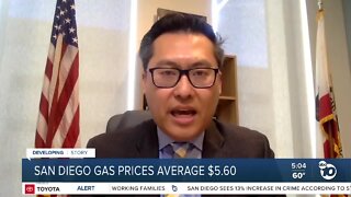 San Diego Gas prices average $5.60