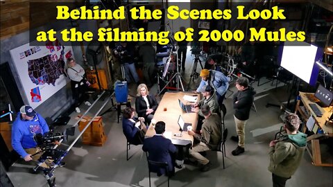 2000 Mules - Behind the Scenes - Time lapse at the Epic Creative Co-Op