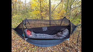 Camping Hammock Tent with Rain Fly Tarp and Mosquito Net Tree Straps,1-2 Persons Bivvy Hammock...