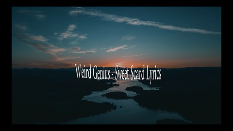 Weird Genius - Sweet Scar (feat. Prince Husein)