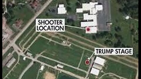 Trump rally shooting Map shows where shooter was stationed