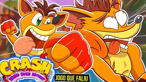 JOGO QUE FALIU o CRASH 😨| HISTORIA Crash Mind Over Mutant