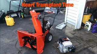 Ariens Compact 22 Snow Blower Build P2: How to Swap LCT 208cc Engine & Stator