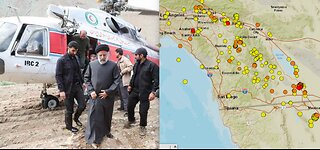 IRANIAN PRESIDENTS HELICOPTER CRASHES-WAS THIS A HIT?*LARGE GROWING CALIFORNIA QUAKE SWARM*