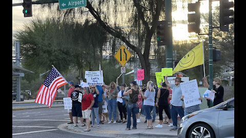 AZ Freedom Rally: Southwest & American Workers Protest Jab Mandate