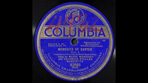 Memories of Easter, Part 1 - Marie Morrisey and Columbia Stellar Quartette