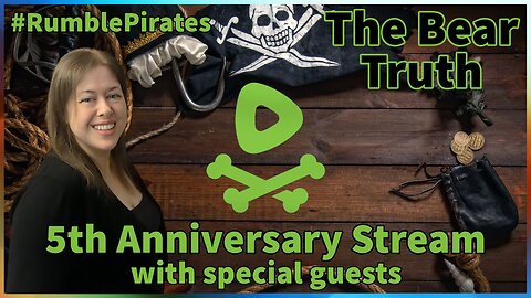 5th Anniversary Stream | Pirate Panel | The Bear Truth