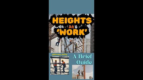 HEIGHTS At Work: Top Tips!!! #Safetyfirst #Heights #Hazards #SafetyTips