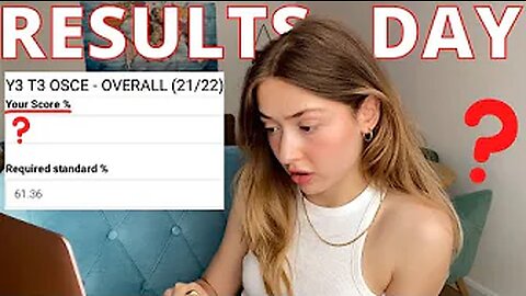 Reacting to my Medical School Results _ 3rd year Med Student(1080P_60FPS)