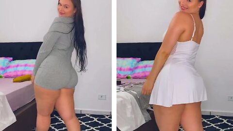 Jana trying on clothes from #shein #shorts #short #shortvideo