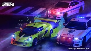 NFS UNBOUND 1 STAR POLICE CHASE -EAZY EXCAPE