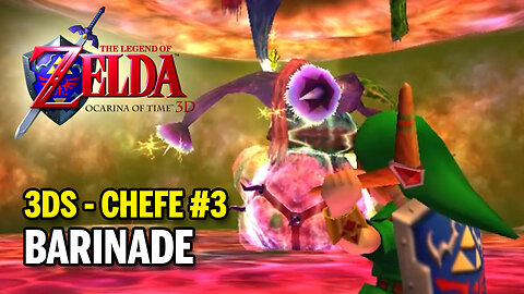 Legend of Zelda: Ocarina of Time (3DS) - Chefe 3 - BARINADE Bio electric Anemone