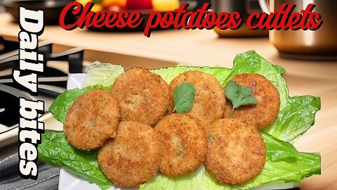 Cheese potatoes cutlets