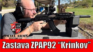 Zastava ZPAP92 “Krinkov” 7.62x39mm