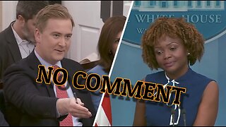 Press Secretary Refuses to Answer Peter Doocy about Trump Indictment