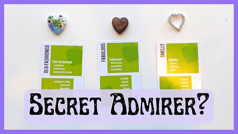 👀 Who is your SECRET ADMIRER? 🤫😍 Pick a Card Love Reading