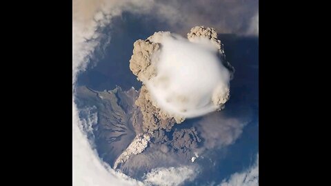 NASA _ Sarychev Volcano Eruption from the International Space Station