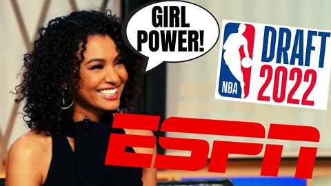 Woke ESPN Celebrates Malika Andrews As First Woman To Host NBA Draft | It's An Empty Virtue Signal