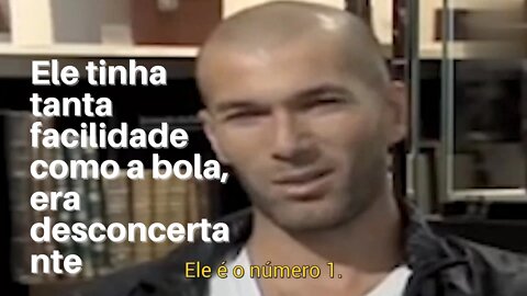 ZIDANE FALA QUE RONALDO FOI O MELHOR JOGADOR QUE VIU JOGAR